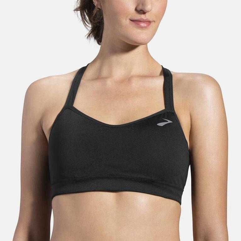 Brooks UPRISE CROSSBACK Running Bra Womens Canada - Grey (EHY541680)